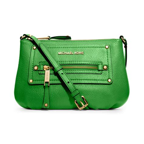 michael kors crossbody green.